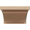 Ekena Millwork 6in. W x 4in. H x 12in. L Rivera Woodgrain TimberThane Rafter Tail, Primed Tan RFTUR06X04X12RIVRCPR - alternate 3